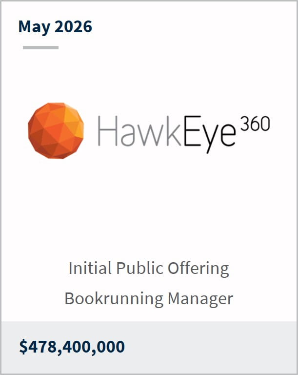 May 2026 HawkEye 360 Initial Public Offering $478,400,000