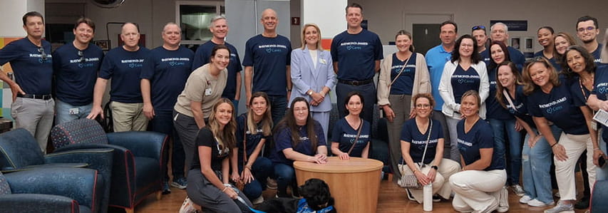 When giving back adds up: Raymond James Cares Month by the numbers
